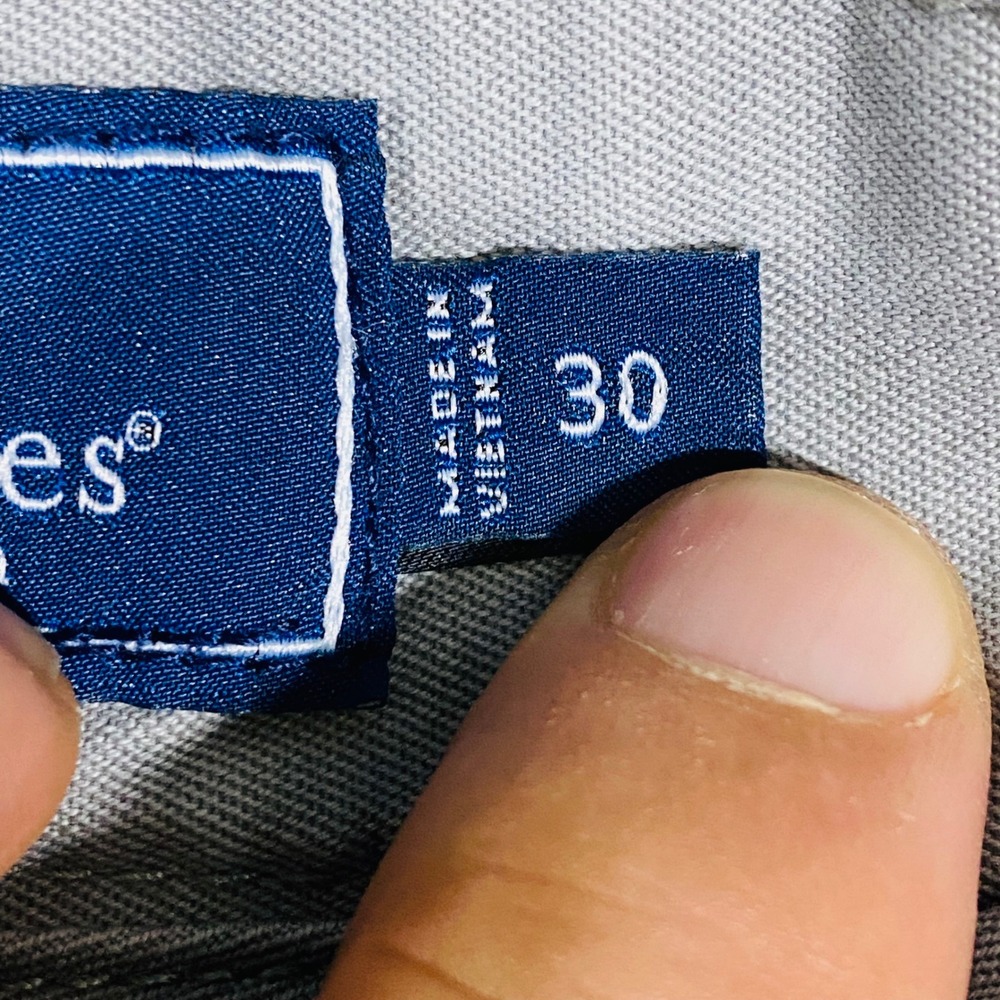 Vineyard Vines Breaker Shorts Mens 30 Grey Stretch Cotton Chino Preppy - Picture 5 of 16